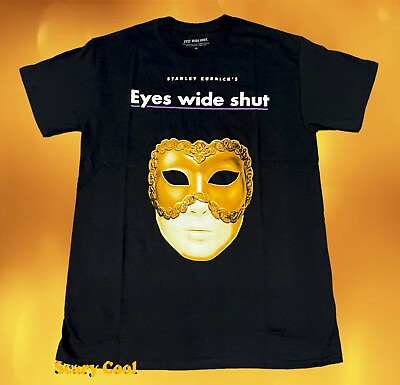 #ad New Eyes Wide Shut Stanley Kubrick Black Tom Cruise Mens Vintage T Shirt $23.95