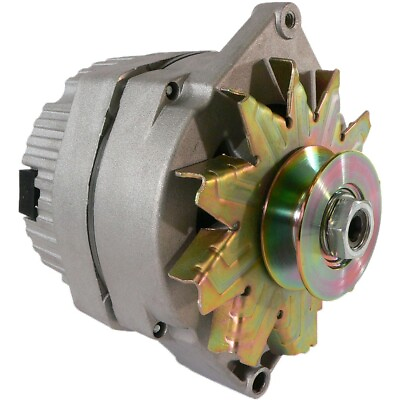 New Alternator 1 WIRE 63 AMP 10SI w PULLEY For 5 8 Inch Wide Belt Tractor $86.83