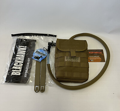 #ad Blackhawk Side Hydration Pouch w Speed Clips Coyote Tan 65SH00CT $28.99