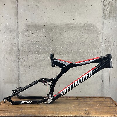 Vintage Specialized FSR Enduro Pro Disc Frame 17 in MTB 135 mm 26 17quot; x 20.5quot; $319.99