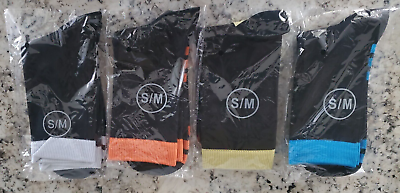 #ad New 4 Pair Women#x27;s Small Medium Ankle High Compression Socks $10.99