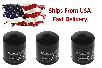 #ad 3 Pack Aftermarket Yamaha Outboard Oil Filter Replaces Yamaha 69J 13440 03 00 $39.37