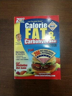 #ad calorie king calorie fat and carb counter 2007 Heart Health Information $2.95