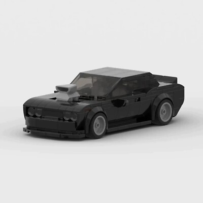 #ad MOC LEGO Car: Dodge Challenger Hellcat C $36.00