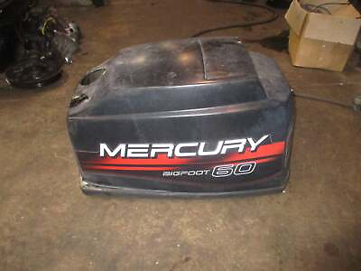 #ad Mercury 60hp 2 stroke outboard top cowling $190.00