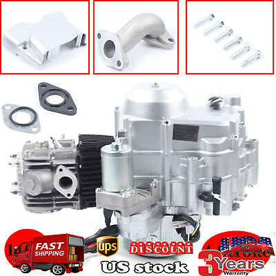 #ad 4Stroke Electric Start Auto Engine Motor 110CC For ATV GO Kart Taotao 308 999003 $189.05