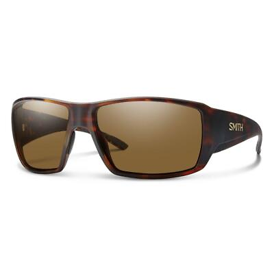 #ad NEW Smith Guide#x27;s Choice Sunglasses Tortoise Chromapop Polarized Green Mirror $151.22