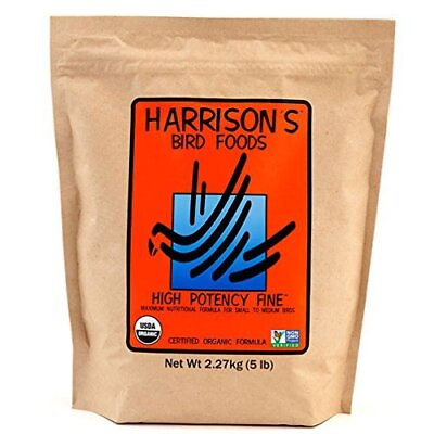#ad Harrison#x27;s Bird Foods High Potency Fine 5lb … $78.39