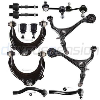 #ad 12x Front Control Arms Ball Joints Sway Bars Tie Rods For Acura TSX Honda Accord $152.19
