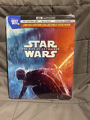 #ad Star Wars: The Rise of Skywalker Steelbook 4k Ultra HD Blu ray Digital New $27.99