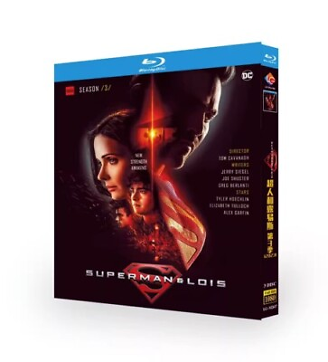 #ad Superman amp; Lois Season 3 2023 Blu ray HD TV series 3 Disc All Region $19.55