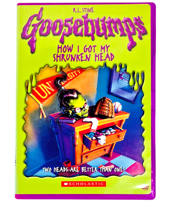 #ad Goosebumps DVD How I Got My Shrunken Head 2005 RL Stine Suspense Kids TV Show $5.00