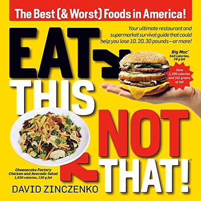 #ad #ad Eat This Not That Revised : The Best amp; Worst Foods in America $5.45