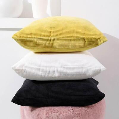 #ad Corduroy Decorative Cushion Covers Add a Touch of Luxury to Your Home $10.00