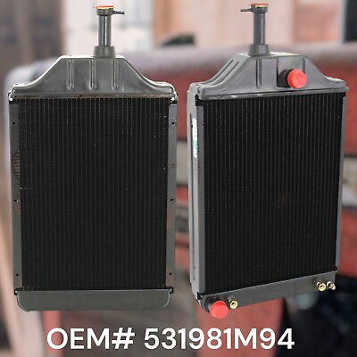#ad Tractor Radiator Fits Massey Ferguson 255 and 265 Early Diesel OE# 531981M94 $287.99