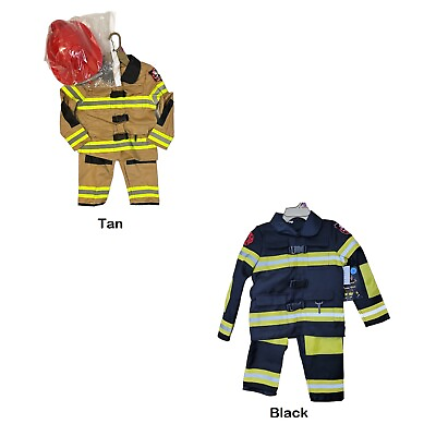 #ad Disguise Unisex Kid#x27;s Halloween Dress Up Firefighter Costume $24.99