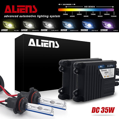 #ad Aliens HID Xenon Headlight Conversion Kit 9005 9006 H1 H3 H4 H13 9005 9006 9007 $19.99