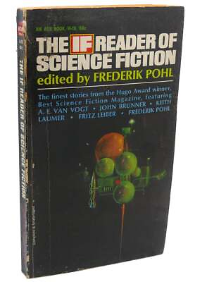 #ad Frederik Pohl THE IF READER OF SCIENCE FICTION 1st Edition 1st Printing $46.01