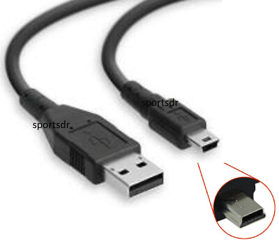 USB Charger Car Cable Power Charging Cord for GARMIN GPS Nuvi 50lm Drive 50 60lm $7.77