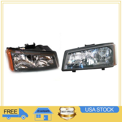 #ad TYC Headlight Assembly Left Right Set Of 2 For 2003 2007 Chevrolet XH $129.45