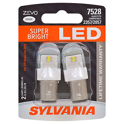 #ad SYLVANIA 7528 ZEVO LED White Bulb Bright LED Bulb Contains 2 Bulbs $19.75