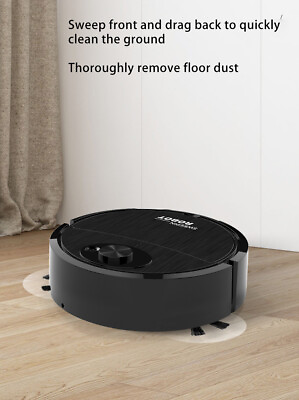 #ad 3 in 1 Robot Vacuum Cleaner Sweeping Mopping Electric Vacuum Cleaner Hair $16.81