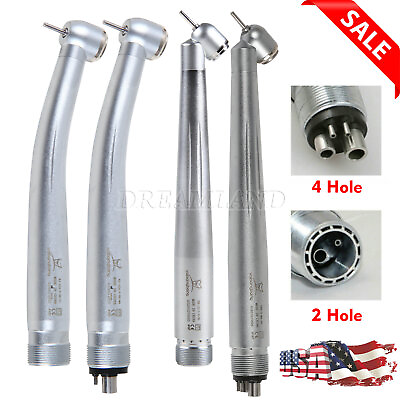 #ad New Dental Surgical High Speed Air Turbine Handpiece 45 Degree 4Hole $13.90