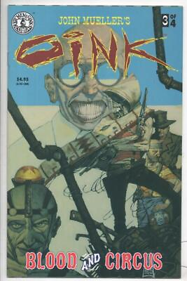#ad OINK BLOOD and CIRCUS #3 VF NM 1998 Horror Kitchen Sink John Mueller $9.99