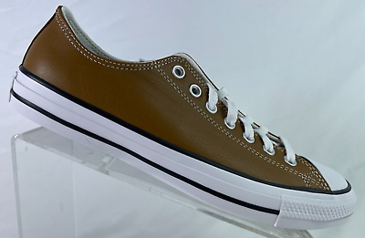 #ad Converse Chuck Taylor All Star Ox Leather Dark Brown Men#x27;s Size 10 A09977C $59.95