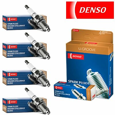 #ad 4 X Denso Standard U Groove Spark Plugs for Toyota Camry 2.0L L4 1987 1991 $16.97