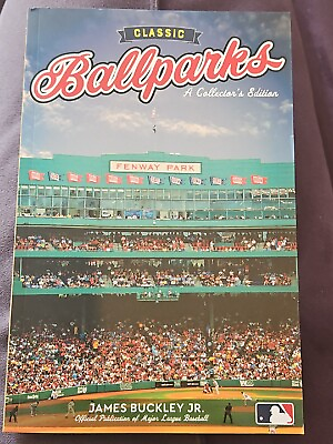 #ad classic ballparks book stadium parks mlb baseball hc reading book new ball parks $15.00