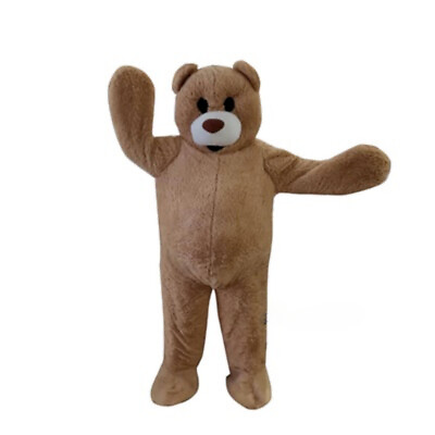 #ad Halloween Teddy Bear Cartoon Mascot Costume Party Fancy Dress Adults Christmas $76.00