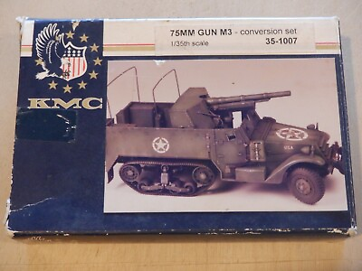 #ad KMC 75MM GUN M3 CONVERSION SET 35 1007 1 35 Recommended For Tamiya M21 35083 $39.99