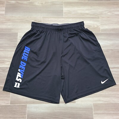 #ad Duke Blue Devils Nike Dri Fit Shorts Mens XXL $24.95
