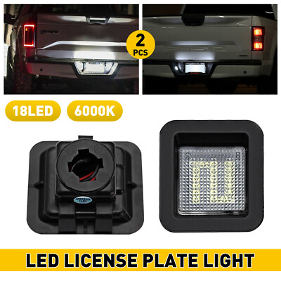 #ad 2x AUXITO License LED Plate Light Tail Assembly Lamp Fit 2015 2021 Ford F 150 $17.09