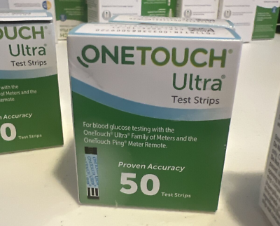 #ad #ad 50 ct OneTouch Ultra Glucose Blood Test Strips EXP 4 30 24 FREE SHIPPING SAVE $$ $13.99