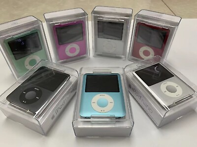 #ad quot;NEWquot; Seal Apple ipod nano 3rd gen 4GB 8GB All colors amp; MP3 Player Best gift🎁 $65.99