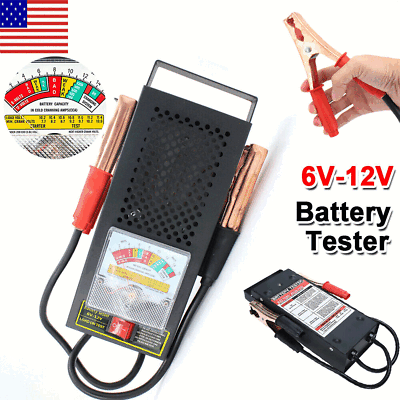#ad #ad 6V 12V Car Battery Load Tester Voltmeter 100Amp Analyzer 5 Seconds Fast Test $18.99