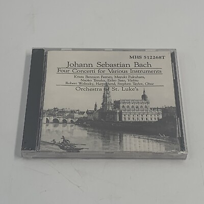#ad Johann Sebastian Bach: Four Concerti For Various Instruments CD 1988 $8.99