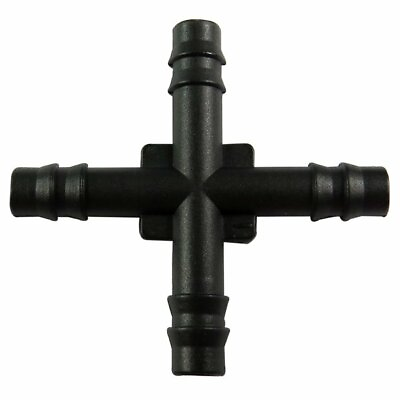 #ad 20pcs Nylon Cross Connector 3 16quot; All Ends 4 Way Hose Tubing For GM For Chrysler $8.83