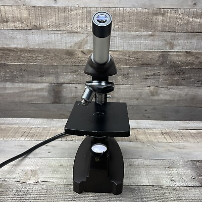 #ad Swift Eleven Ninety Monocular Microscope 10x 40x objectives Working $47.99