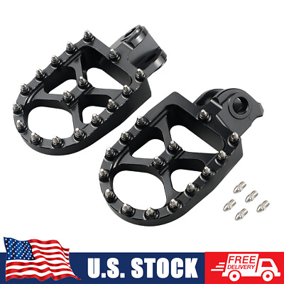 #ad CNC Wide Foot Pegs Footrests For Beta RR 2T 250 300 2013 2019 XTrainer 2015 2023 $32.99