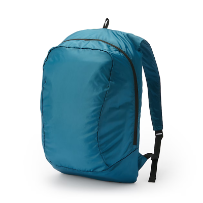 #ad MUJI 23 L Water Resistant Foldable Backpack Dark Green Unisex FedEx $69.99