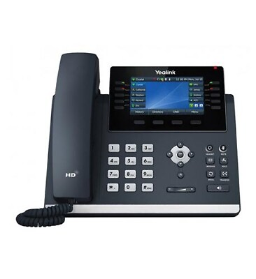 #ad Yealink SIP T46U Unified Firmware Enhanced SIP Phone VoIP phone Black POE USB $129.04