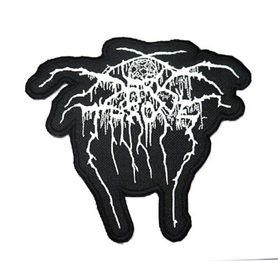 #ad Darkthrone Patch Iron Sew on Embroidered Black Metal Mayhem $6.60