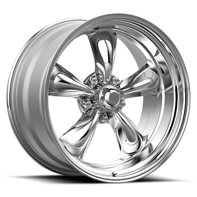 #ad American Racing Vintage VN515 Polished 17X8 5X114.3 Wheels Set of Rims $932.00