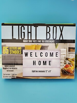 #ad New Light Box with Letters Fun for Bedroom Decor Weddings Parties $19.30