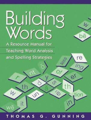 #ad Building Words: A Resource Manual for Teaching Word Analysis and Spelling GOOD $54.16