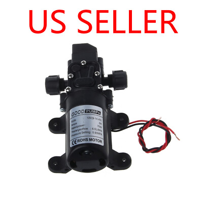 #ad 12V Water Pump 130PSI Self Priming Diaphragm High Pressure Automatic Switch $16.95