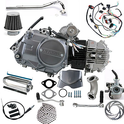 #ad 125CC Lifan Motor Engine kit Pit Dirt Bike ATV Trail Honda CRF50 XR50 Z50 $598.49